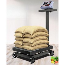 전자저울 디지털 고중량 산업용저울 500kg 1톤, 500kg정확도50g테이블45x60cm