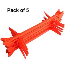 허들 림보 미니 축구 콘 육상 5pcs 팩 휴대용 스포츠 훈련 민첩성 장애물 축구 Plyometric 속도 Foldable C, 02 주황색