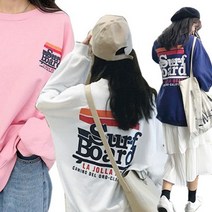 로지 서프보드 여성박스티 3P