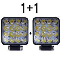 써치안개등 집어등 IP67 12V24V 48와트 써치라이트1+1 _ Dol093EA, 본상품선택, 본상품선택