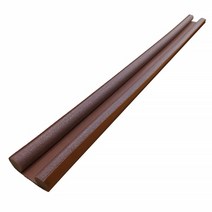 door bottom sealing strip under door draft stopper home 기숙사 침실 방음 소음 감소 도어 eva draft stopper, 협동사, 갈색