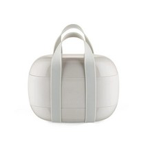 Alessi 푸드 아 포르테 휴대용 도시락통 원 사이즈 라이트 블루 262849, Gray