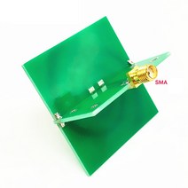 측정기 2.4G - 5.8G UWB WIFI 안테나 원형 편파 광대역 나선형 무선 신호 수신기 2.4GHZ