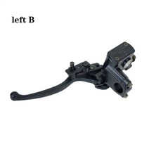 유압실린더 m10 oil screw 오토바이 오른쪽 왼쪽 브레이크 앞 바퀴 디스크 브레이크 assy atv motorbike up pump level, 왼쪽 b