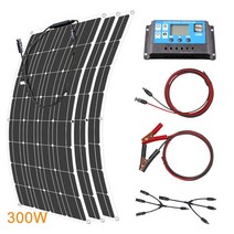 유연한 키트 시스템 단결정 RV 200W400W 18V100W 발전기, T05-3PCS 300W with kit