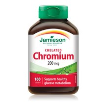 자미에슨 크롬 킬레이트 200mcg 100정 크롬영양제 당뇨영양제 혈당 관리