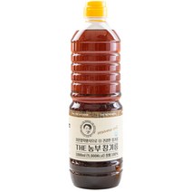 더농부 저온압착 알뜰 참기름 1L(1리터) 업소용 대용량 식자재, 1,000ml, 1개