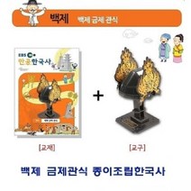 soooooo몰_백제 금제관식 종이조립한국사 아동용입체퍼즐 용퍼즐 유아용 가정용_더수sSHOP, 옵션-항목선택_백제 금제관식 종이조립한국사