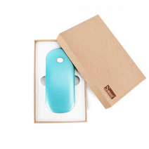 손난로겸용 슬림디자인 초박형 보조배터리 3000mAh, 핑크