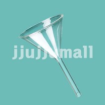과학실 실험실 연구실용 유리깔때기 60ml 연구교구 과학교구 연구교재 연구기자재 과학수업 실험기자재, 1개, 유리 깔때기50mm