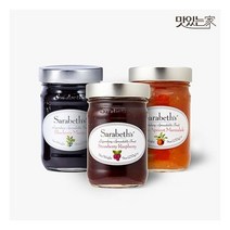 사라베스 잼 오렌지1+딸기1+블루베리망고1 총3병