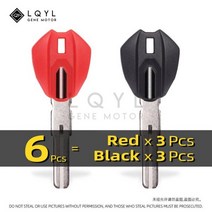 6Pcs 오토바이 열쇠 교체 키 DUCATI 몬스터 696 796 M1100S M1200S 821 848 1098 1199 1299 M1100 659 656, 03 6 PCS 2 Co