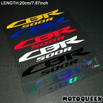 2x 오토바이 바디 휠 공정 용 헬멧 탱크 패드 장식 라, CBR500R 파란색