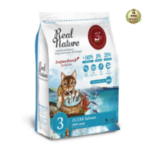 라이브잇 리얼네이처 가수분해 홀리스틱 캣 바다연어 고양이사료, 생선, 14세트, 2kg