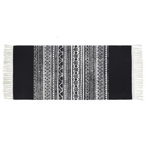 모로칸러그 발타러그 워셔블러그 페르시안카페트 모로코 목화와 린넨 술 짠 카펫 침실 층 문 매트 지역