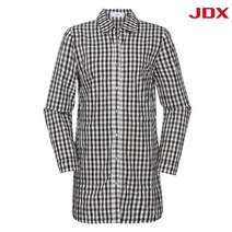 [JDX] 여성 체크 패턴 원피스형 셔츠(X2SSWSW54KH)