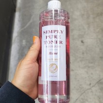 한국콜마 저자극 마일드 토너 로즈 500ml
