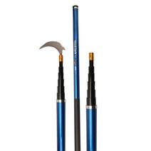 수초제거기 유리강할초 낚싯대타작초경수초 낫대 10m 장대초동 신기초망대, 7미터 베끼기 스틱+헤드