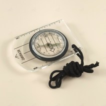투명 지도 나침반 생존 하이킹 캠프 여행 군사 등산 캠핑 야외, 단품