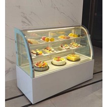 디저트 진열대 카페 쇼케이스 제과 케익 델리 업소용, 하얀색