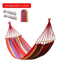 캠핑용품 야외 휴대용 교수형 해먹 싱글 더블 스윙 의자 두꺼운 캔버스 침대 해먹 짐, 하얀색, 협력사, B