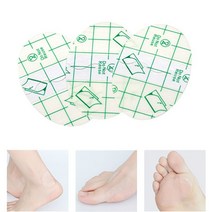 발뒤꿈치 까짐 물집 방지 보호 구두 하이힐 운동화 샌들 군인 행군 밴드 풋 패드 테이프 원형투명