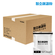 청소해결사 배접 쓰레기 비닐 봉투 특대형 대형 중형 분리수거 대용량, 중형 63X90 1000매, 백색