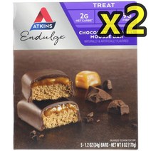 앳킨스 초콜렛 카라멜 무스 바 34g x 5개 2개, 상세설명참조