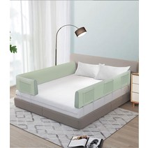 아기침대가드 낙상방지 안전가드 범퍼가드, 체리블라썸 핑크 / 길이 1.8m