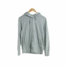 유니클로 그레이 에어리즘 후드집업 남자 XS 2953