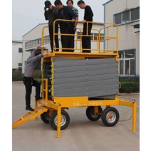 사다리차 유압 1톤트럭리프트 화물 승강기 리프트, 상세 페이지 참고, 300kg 6m 380V/220V 택1