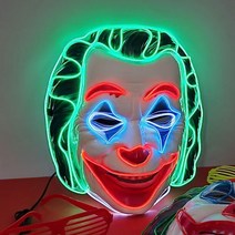 파티가면 조커 마스크 LED 가면 관종템