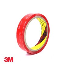 3M 하이패스 초강력 투명 앙면테이프 20mm 아크릴폼 몰딩테이프 접착테이프 장식품, 상세페이지 참조