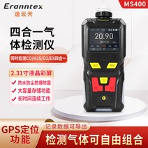 고성능 연기 알람 검지기 검출기 유해가스 측정기 LPG 프레온 분석기 독성, 펌프 흡입식 MS400(COH2SO2EX).