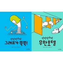 그래프가 쭉쭉! + 무한호텔 세트(전2권) - 만만한수학