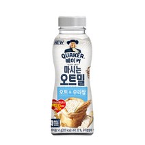 롯데 퀘이커 마시는오트밀 오트&우리쌀 50g 1개 G89