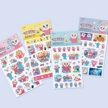 펑키슈가 빨간내복야코 와글와글인스 (4디자인 1세트), 단품