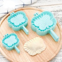 만두 피 만들기 기계 금형 반죽 틀 제조기 프레스 베이킹 쉬운 5, 반원