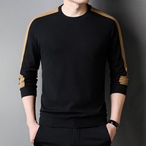 남성 솔리드 긴팔티셔츠 라운드풀오버 긴팔상의 NZ4233