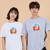 키밍 아이와 고양이 곰돌이 가족티 아동티