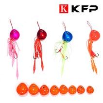 브랜드없음 KFP 유동식 타이라바 80g/선상 참돔낚시, 선택완료, 레드