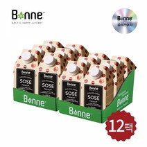 본네 링곤베리 애플 퓨레 주스 500ml 12개입, 12개