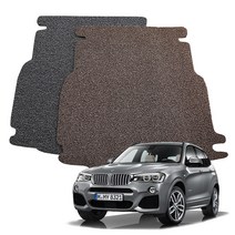 카마루 BMW X1 X3 X4 X5 X6 X7시리즈 코일&가죽 트렁크매트 신제품, 가죽트렁크매트(브라운), BMW X3시리즈-E83 (04~10)