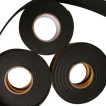 1개배송 EVA 단면 스폰지테이프 흑색 폭 50MM 두께1MM 폼단면테이프 폼테이프, 두께3mm