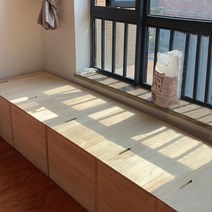 화단덮개 목재 원목상판 온실 베란다 미니 나무 상자, 소나무 60x50x40cm 플립 타입