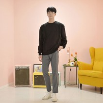교복몰 / (GBM) 히든 사이드 테크밴딩 슬랙스 (차콜)