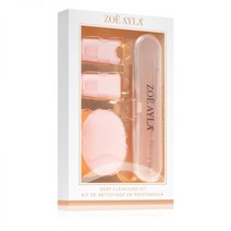Zoë Ayla 딥 클린징 키트 세트 For - 실리콘 Fingertip 스크럽bers 2 pc + Pad 1 더블-sided 익스트랙트ors 4, Set For Deep Cleansing