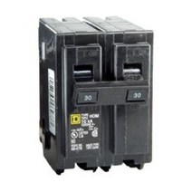 Square D HomeLine 30암페어 서지 2극 회로 차단기