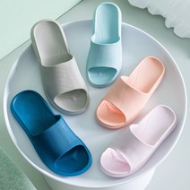 푹신한 족저근막염 층간소음 방지 무소음 발망치 경량 실내 집에서신는 임산부 조리원 eva 슬리퍼 룸슈즈 실내화 거실화 사무실 자주, 2.파스텔슬림슬리퍼 보라색