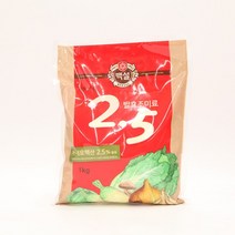 맛있는 백설 2.5 핵산 발효 조미료 1kg, 1개